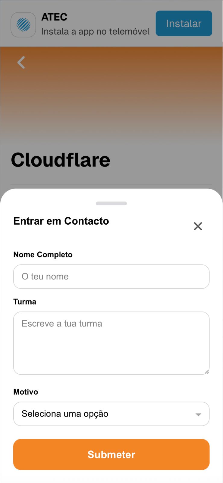 Company Contact Form