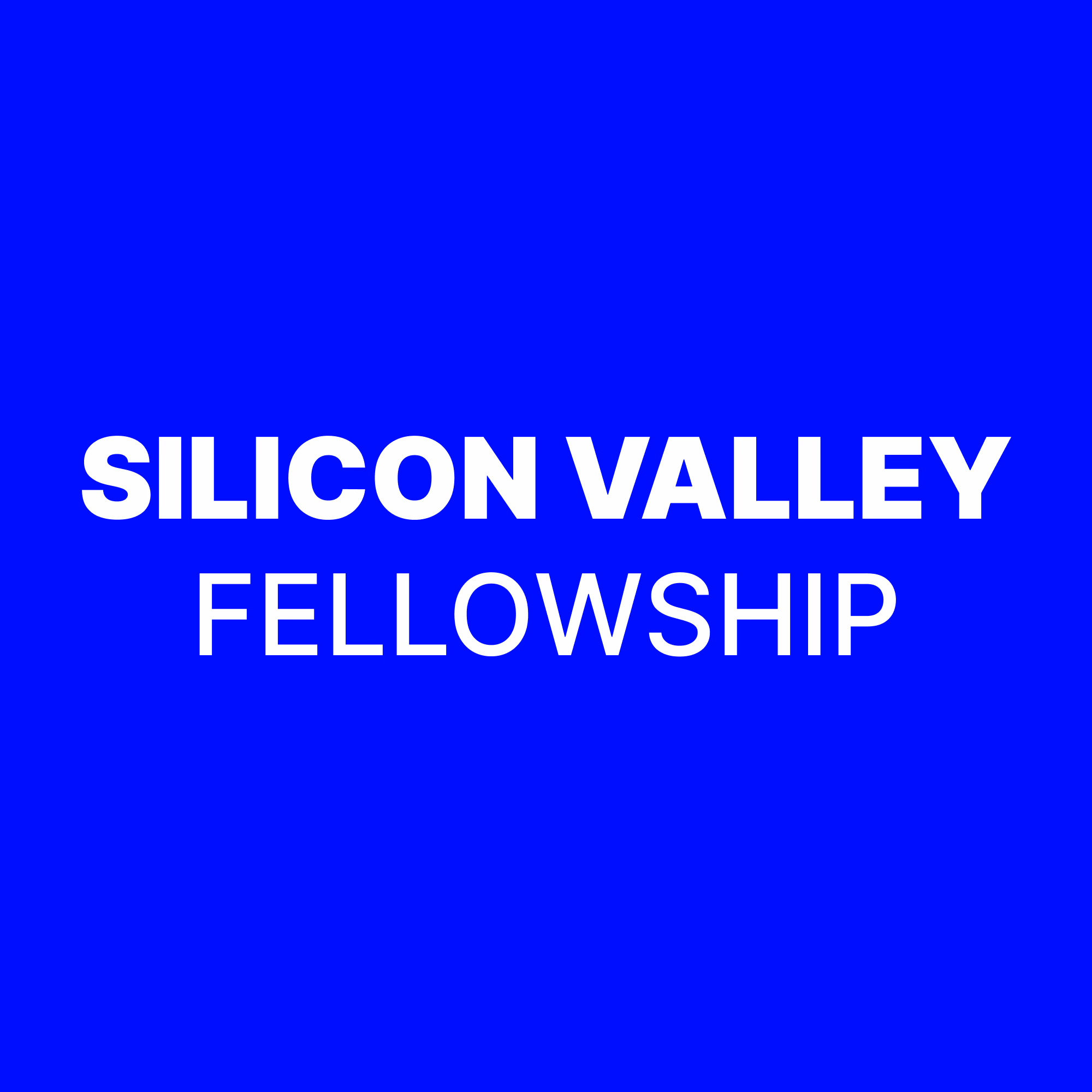  Silicon Valley Fellowship